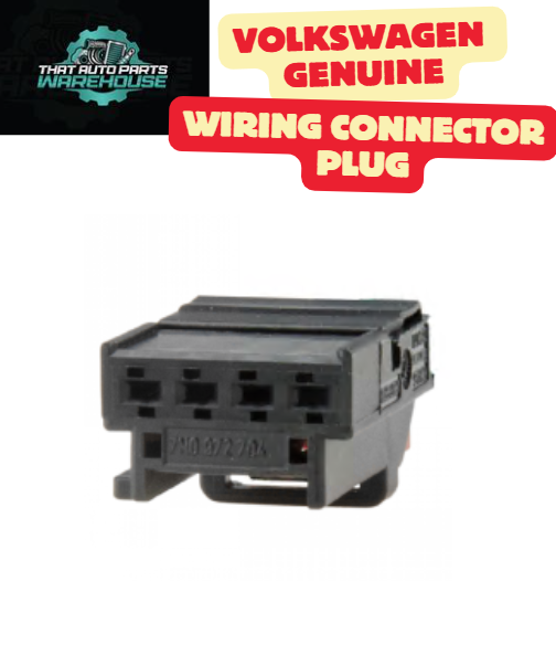 Genuine Volkswagen Wiring Connector Plug P# 7N0972704
