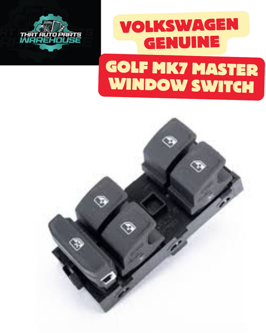 Volkswagen Genuine Golf MK7 (2013-2020) Master Window Switch P# 5G0959857DWHS