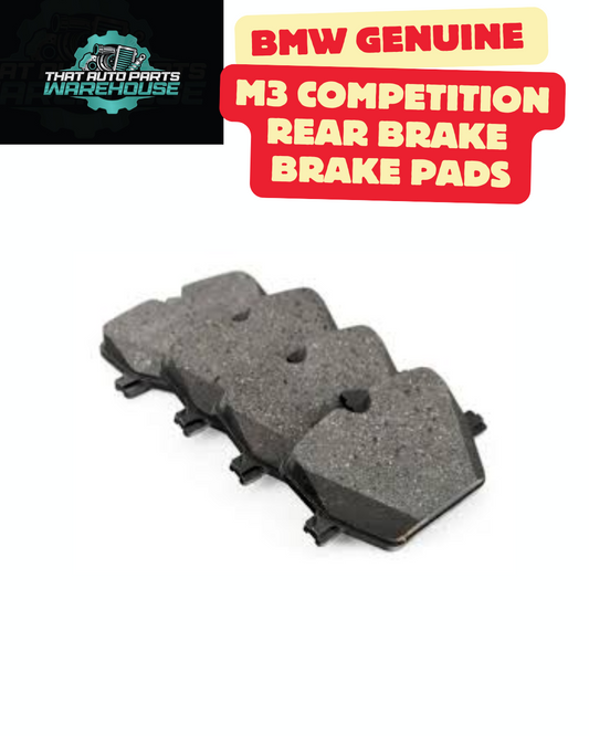 BMW G80 M3 / M3 Competition Rear Brake Pads – Genuine BMW 34212284466