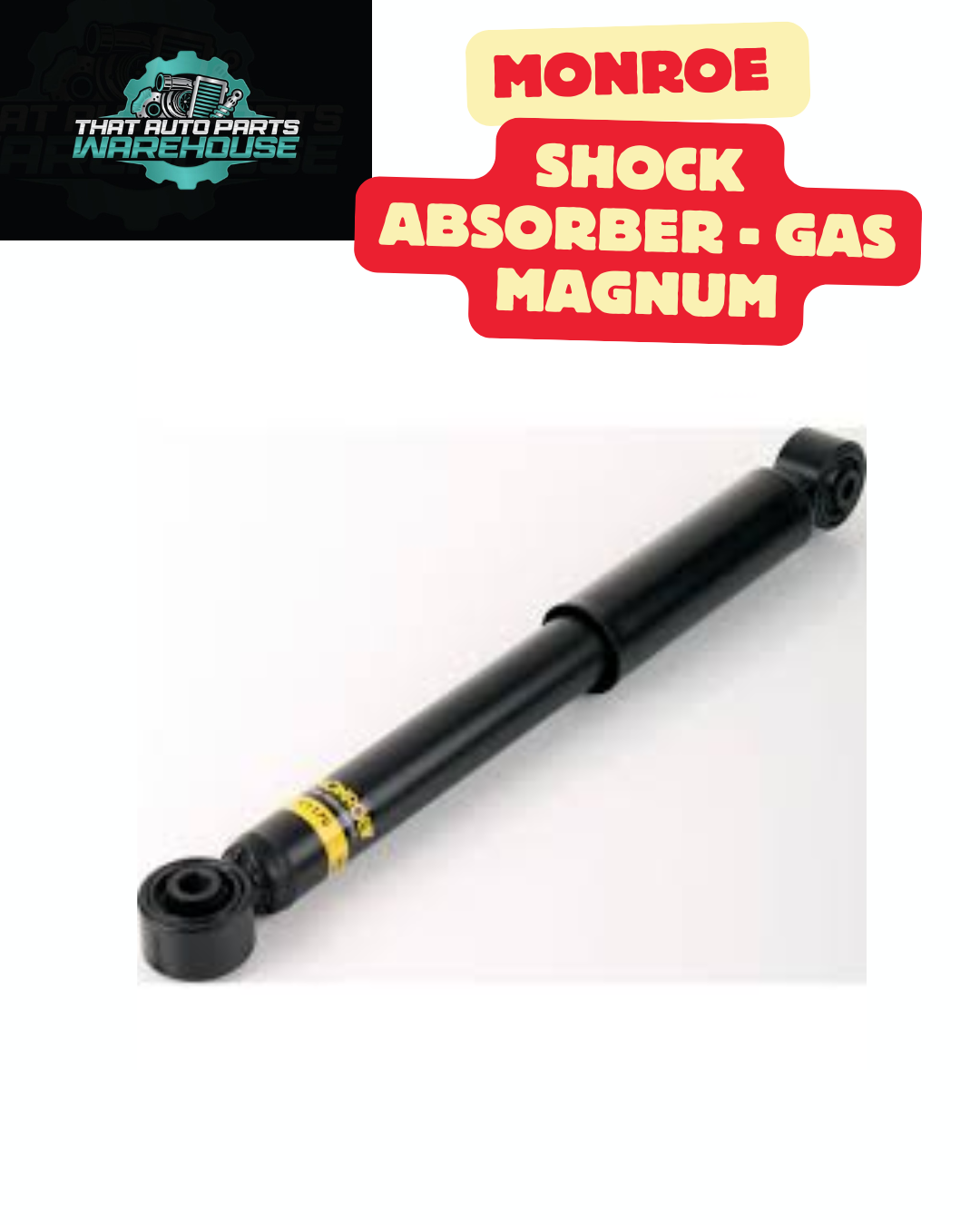 Monroe V-1170 Shock Absorber – VW Gas Magnum (Non-Electronic)