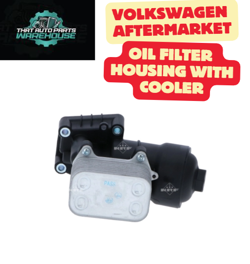 NRF Oil Filter Housing with Cooler P# 31355 – Suits VW  03L115389H