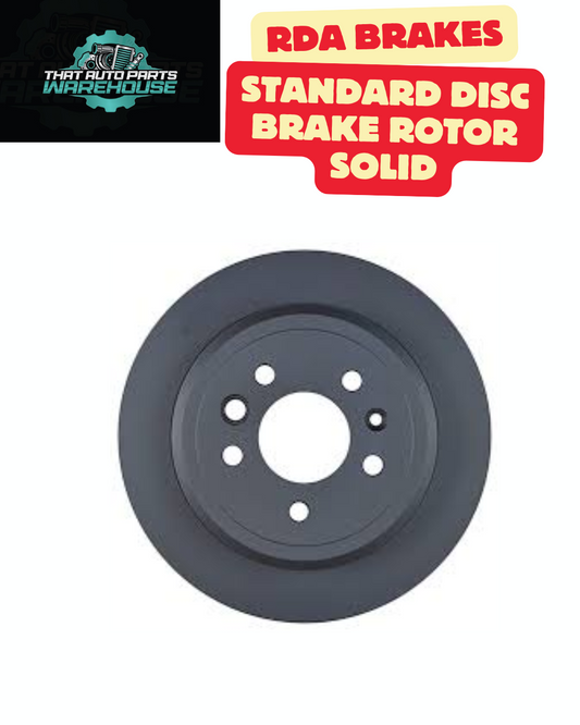 RDA Standard Rear Disc Brake Rotor - 232mm Solid (RDA7199) - VW Polo GTi