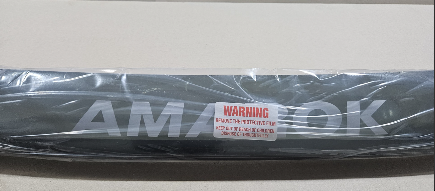 VW Amarok Bonnet Protector Smoked Genuine VW 2011-2022 P# VGA823010S