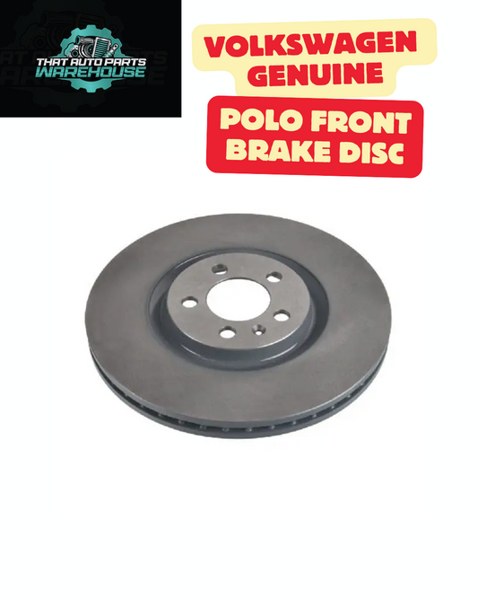 Volkswagen Polo GTI Front Brake Disc – Genuine VW 6R0615301E