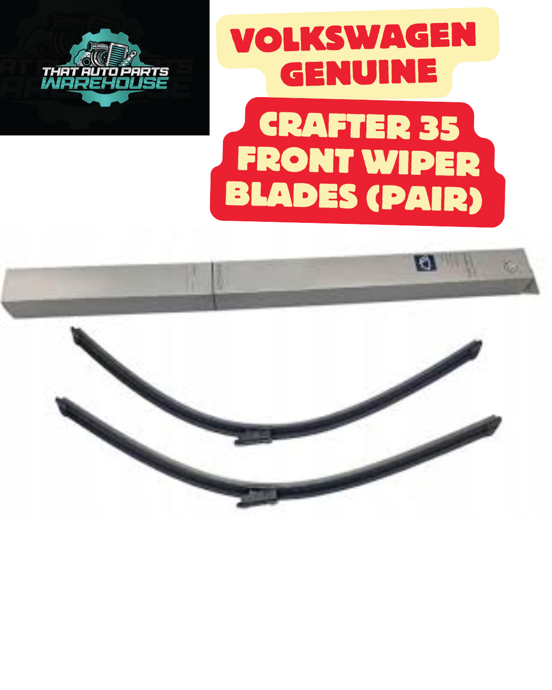 Rear Wiper Blade – Volkswagen [Amarok, Transporter, Crafter] – 7C1998002A