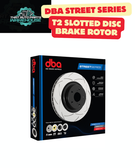DBA DBA2238S Street Series T2 Slotted Brake Rotor – Front (303mm)