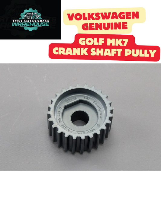 Volkswagen Genuine Golf MK7 (2013-2020) Crank Shat Belt Pully P# 04E105263D