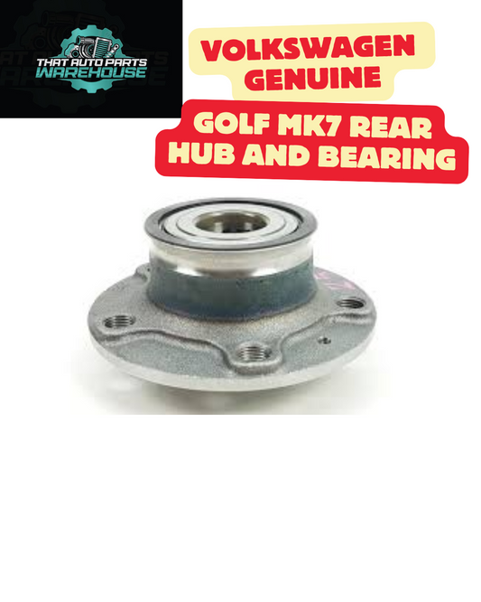 Volkswagen Genuine Golf MK7 (2013-2020) Rear Hub & Bearing (Single) P# 5Q0598611